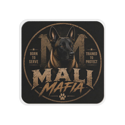 Mali Mafia Dog Coasters - Born to Serve, Trained to Protect (Set)